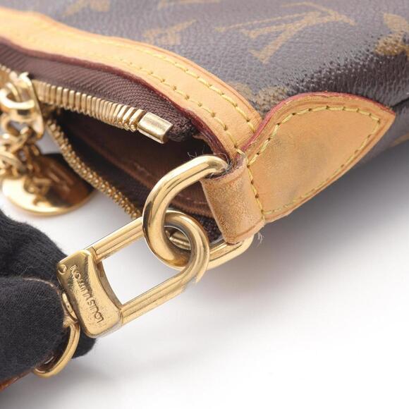 LOUIS VUITTON Brown Monogram Leather Shoulder Bag - Picture 8 of 10